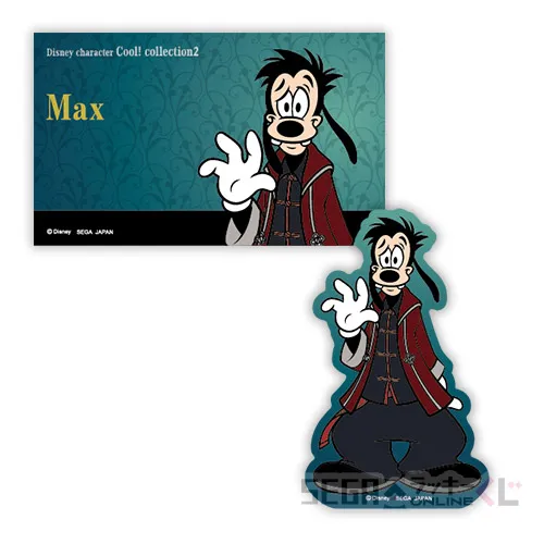 F賞-3 ステッカーセット マックス [全長約7.5~9cm]