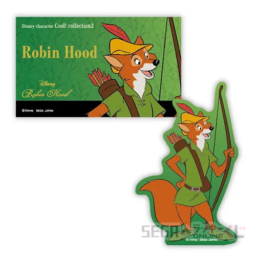 F賞-6 ステッカーセット ロビン・フッド [全長約7.5~9cm]