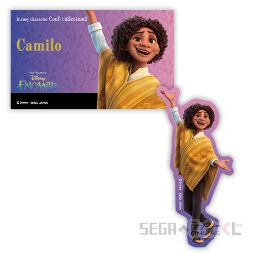 F賞-8 ステッカーセット カミロ [全長約7.5~9cm]