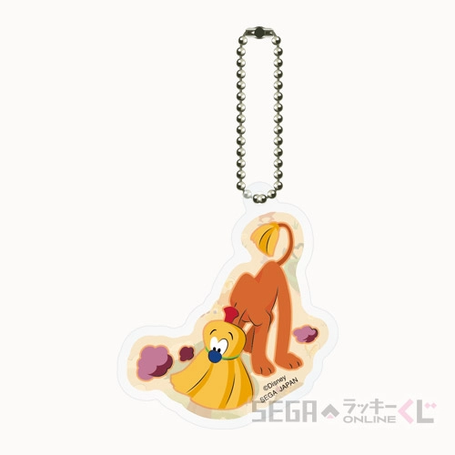 E賞-15 アクリルチャーム タルジーの森の生き物／D 全長約5cm