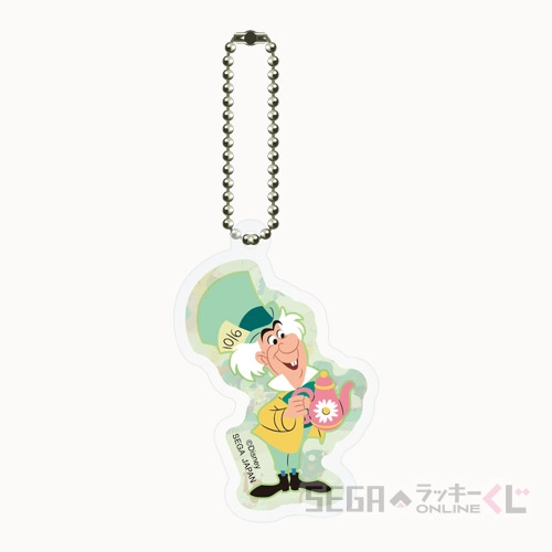 E賞-5 アクリルチャーム マッドハッター 全長約5cm