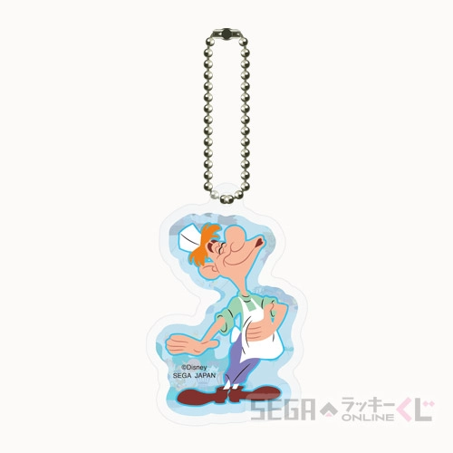 E賞-9 アクリルチャーム 大工 全長約5cm