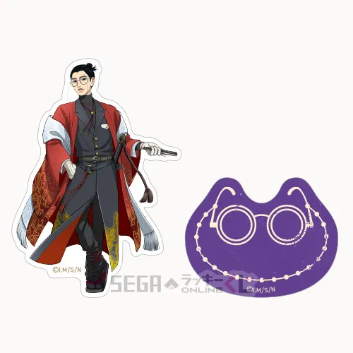 F賞-5 ステッカーセット 賀来 泰明 A 全長約3.5~8cm