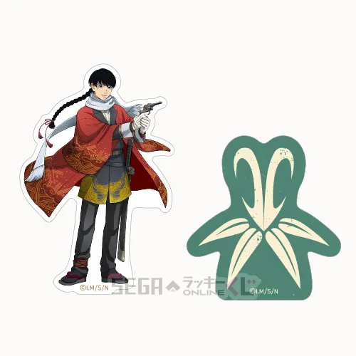 F賞-7 ステッカーセット 長尾 武兎惇 A 全長約3.5~8cm