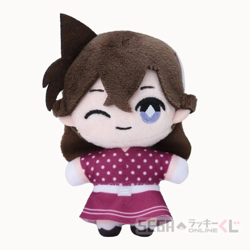 C賞-3 ぬいぐるみマスコット 毛利蘭 全長約10cm