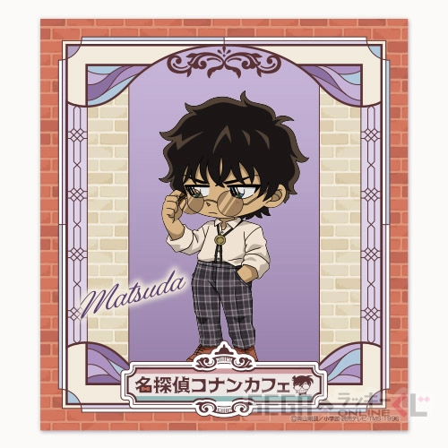 E賞-13 アートパネル 松田陣平A 全長約14cm