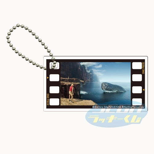 E賞-9 フィルム風アクリルキーチェーン デザインI 全長約6.8cm