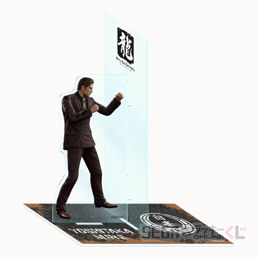 E賞-4 臨戦アクリルブックエンド 峯義孝 全長約16cm