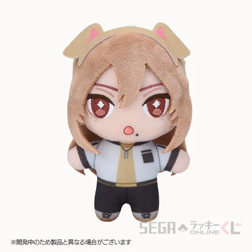 C賞-7 ぬいぐるみマスコット 桃寺神門 全長約11cm