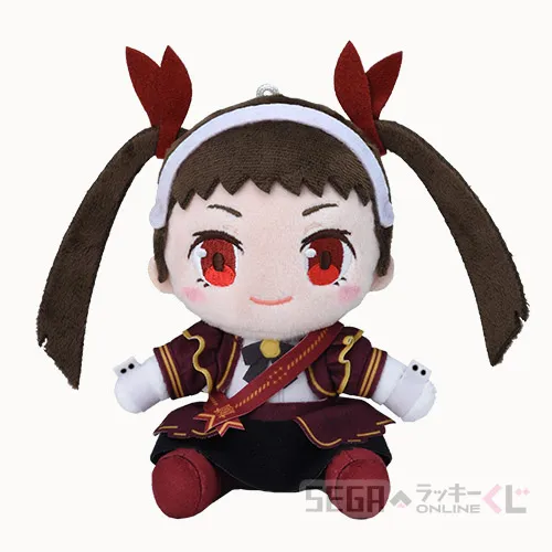 B賞-4 おすわりぬいぐるみ 八九寺真宵 全長約13cm