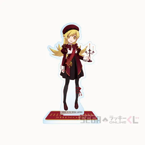 C賞-2 アクリルスタンド 忍野忍 全長約9.5～13cm