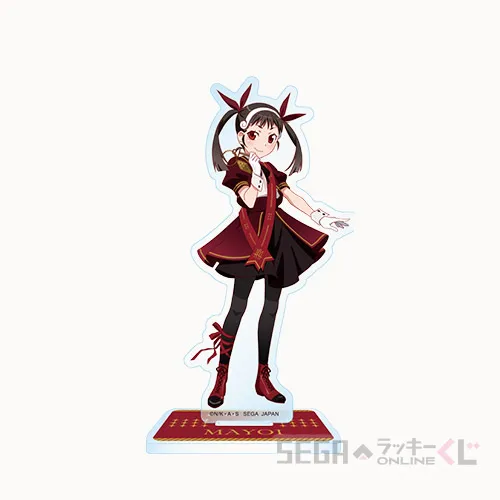 C賞-4 アクリルスタンド 八九寺真宵 全長約9.5～13cm
