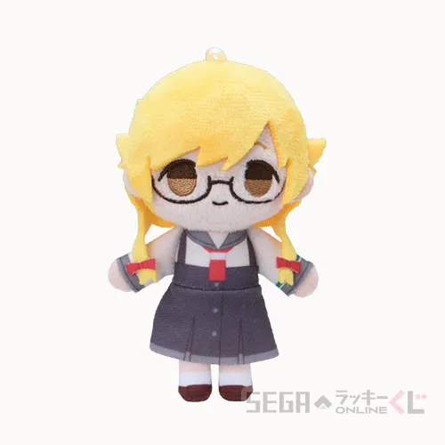 D賞-2 ぬいぐるみマスコット 忍野忍 全長約11cm