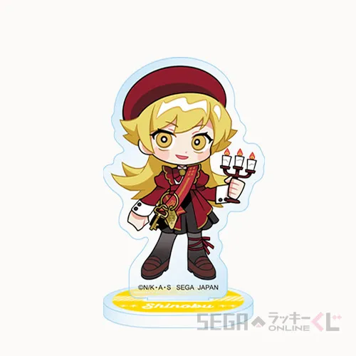 E賞-2 ミニアクリルスタンド 忍野忍 全長約6.5cm