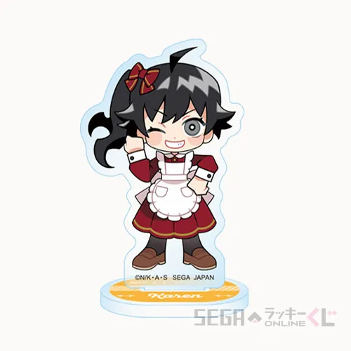 E賞-8 ミニアクリルスタンド 阿良々木火憐 全長約6.5cm
