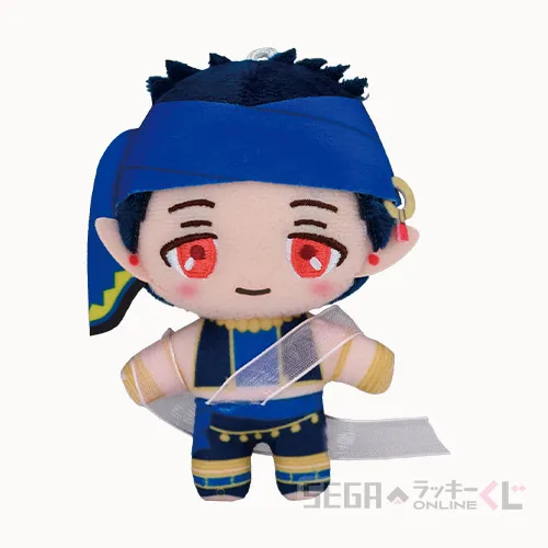 B賞-4 ぬいぐるみマスコット アンドロ・M・ジャズ 全長約10～11cm