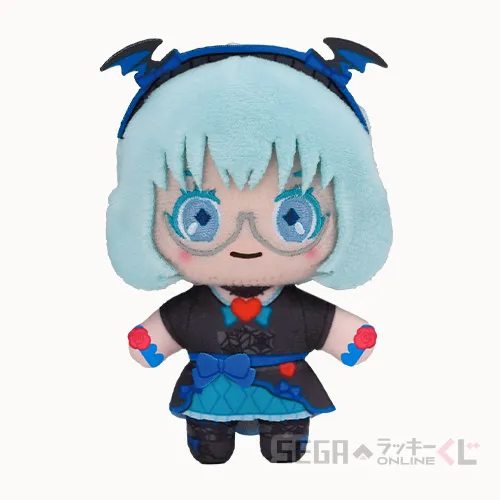 B賞-5 ぬいぐるみマスコット クロケル・ケロリ 全長約10～11cm