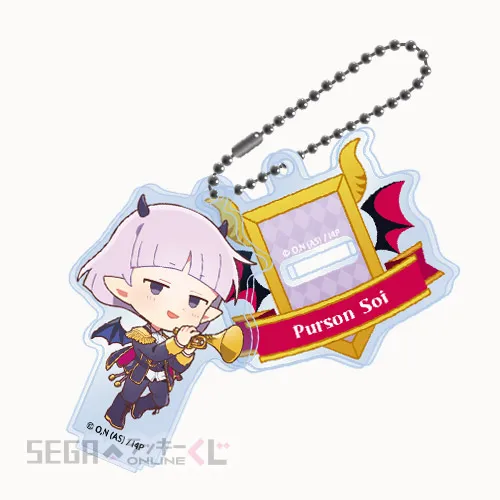 D賞-13 アクリルキーホルダー プルソン・ソイ 全長約4.5～7cm