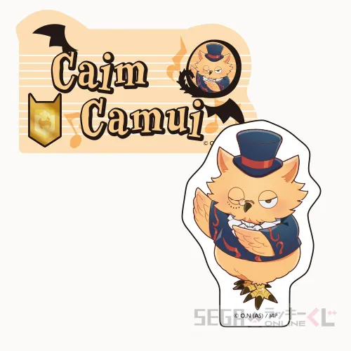 F賞-9 ダイカットステッカーセット カイム・カムイ 全長約7cm