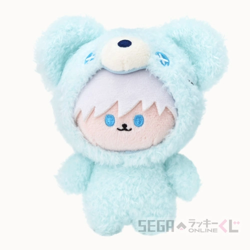C賞-4 ぬいぐるみマスコット 五条 悟 全長約12cm
