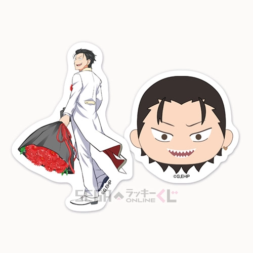 E賞-4 ステッカーセット センイチ 全長約4~9cm