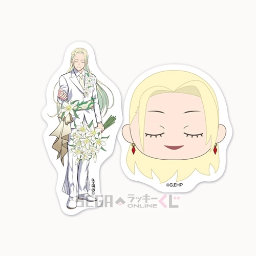 E賞-5 ステッカーセット シン 全長約4~9cm