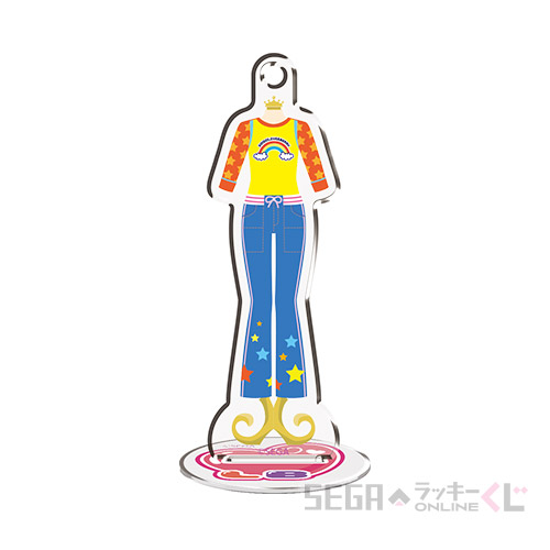 C賞 ドレスアップ♪アクスタキーチェーン ピタTガール(全12種)