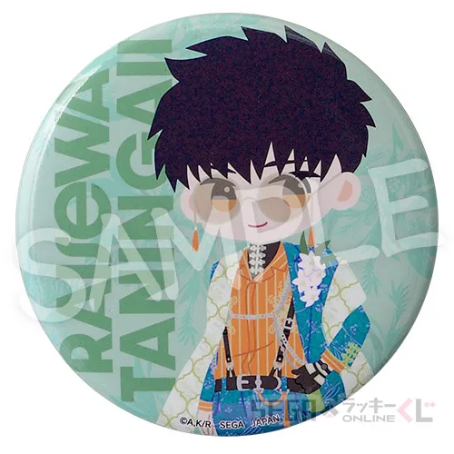 E賞-4 缶バッジ 深山霧島B [約7cm]