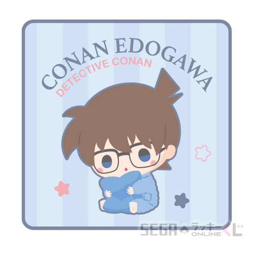 F賞-1 ハンドタオル 江戸川コナン [約20×20cm]