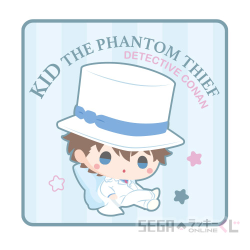 F賞-7 ハンドタオル 怪盗キッド [約20×20cm]