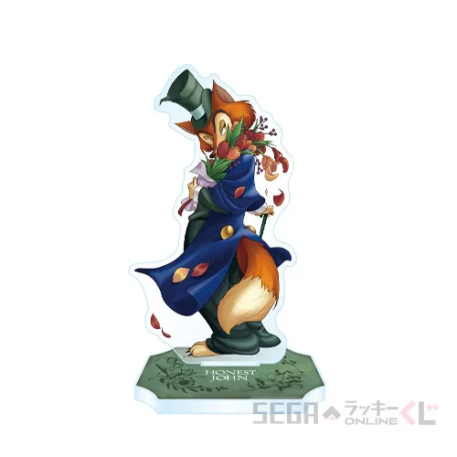 C賞-3 アクリルスタンド（花）〈正直ジョン〉 [約8.5~14×6~12cm]