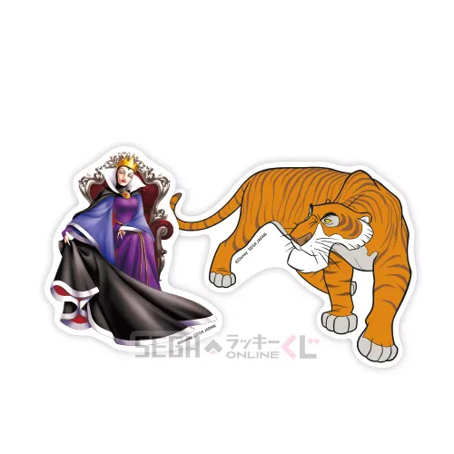 F賞-13 ステッカーセット〈デザインM〉 [約5~11.5×4~7.5cm]