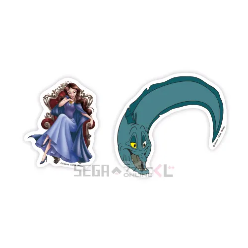 F賞-4 ステッカーセット〈デザインD〉 [約5~11.5×4~7.5cm]