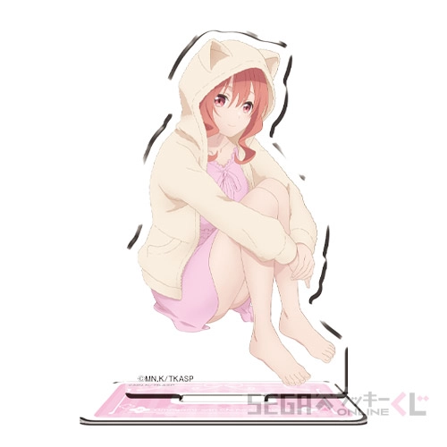 C賞-2 アクリルスタンド 甘神夕奈 [本体:約W5.8cm×H9.7cm内 台座:約W7cm×D4cm]
