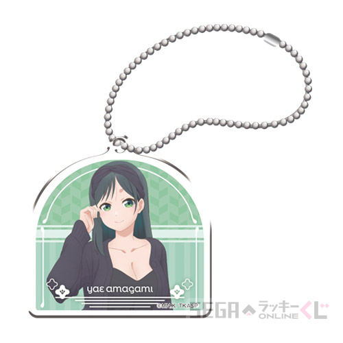 D賞 アクリルキーホルダー 甘神夜重 デザインA(全6種)