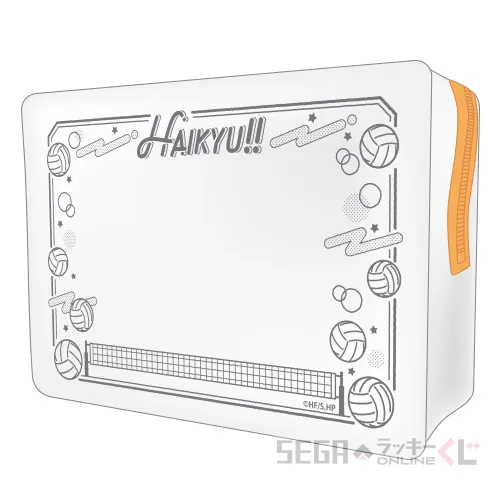 C賞-1 クリアポーチ デザインA [全長約19cm]