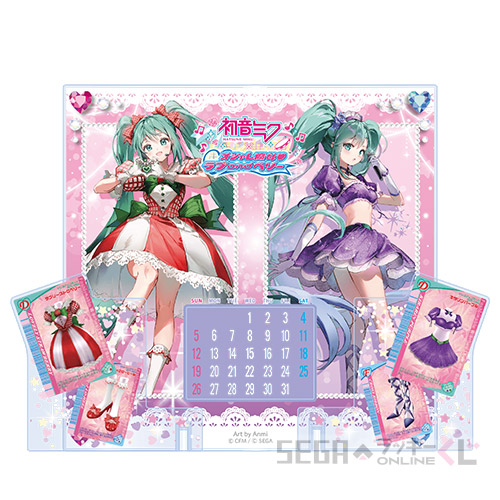 A賞 アクリル万年カレンダー