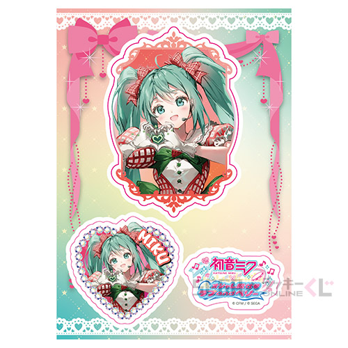 E賞 ステッカー 初音ミク ラブリーストロベリー(全14種)