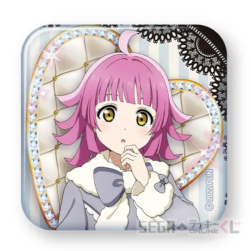 D賞-10 スクエア缶バッジ アソート10 [約W5.8×H5.8cm]