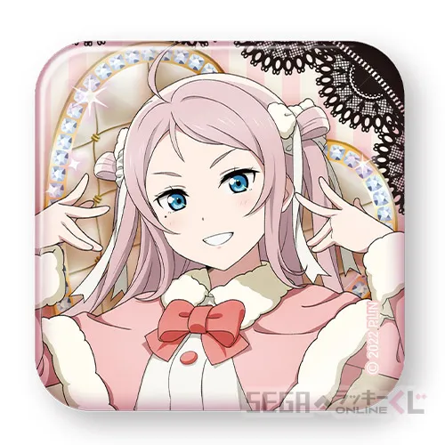 D賞-13 スクエア缶バッジ アソート13 [約W5.8×H5.8cm]