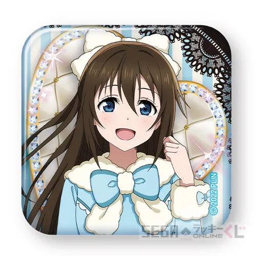 D賞-4 スクエア缶バッジ アソート4 [約W5.8×H5.8cm]