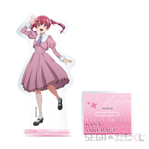 C賞-1 アクリルスタンド 桜木 カナ [本体:約W5.2cm×H10.3cm内 台座:約W4.5cm×D4cm]