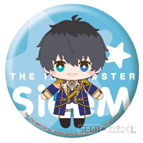 F賞-4 缶バッジ 鷹城 恭二 [約7.5cm]