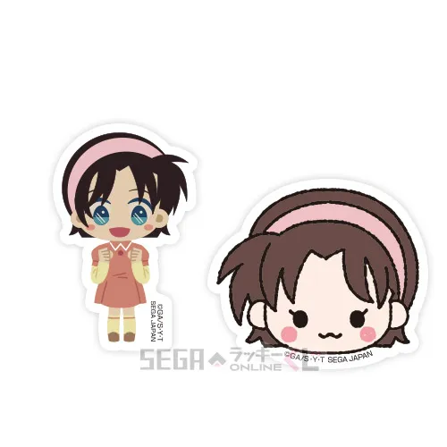 G賞-3 ステッカーセット 吉田歩美 [約3.5-7×2.5-5cm]