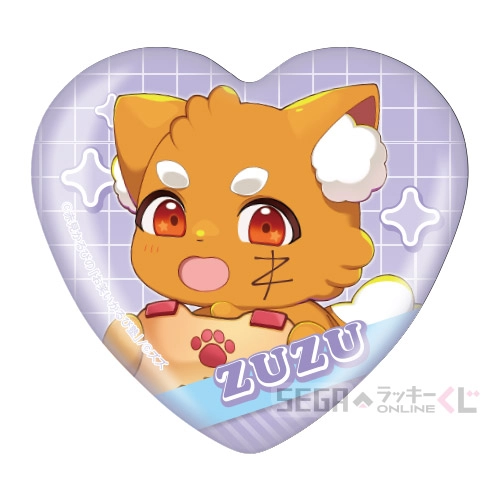 E賞-10 缶バッジ ズズ デザインC [約5×5cm]