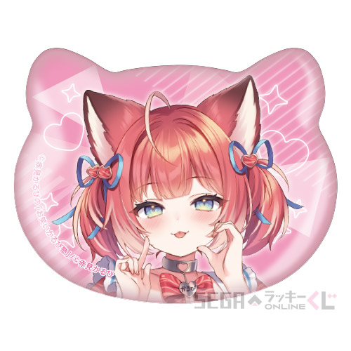 E賞 缶バッジ 赤見かるび デザインA(全10種)