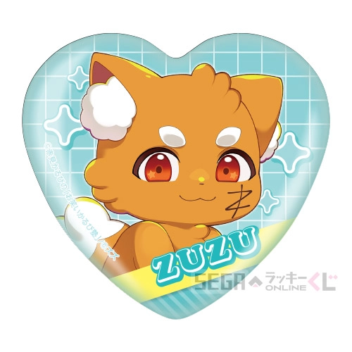 E賞-8 缶バッジ ズズ デザインA [約5×5cm]
