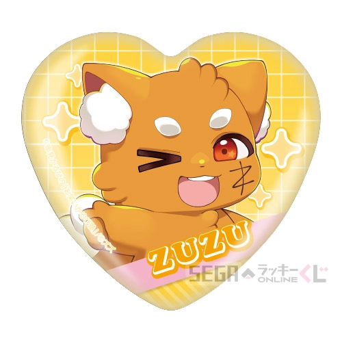 E賞-9 缶バッジ ズズ デザインB [約5×5cm]