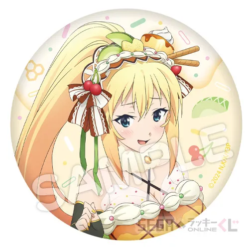 E賞-3 BIG缶バッジ ダクネス A [約7.5cm]