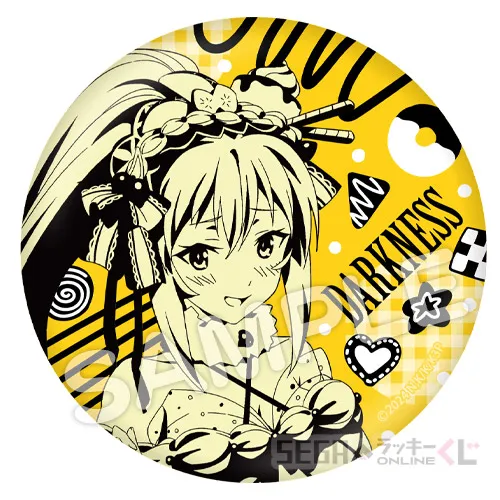 E賞-7 BIG缶バッジ ダクネス B [約7.5cm]